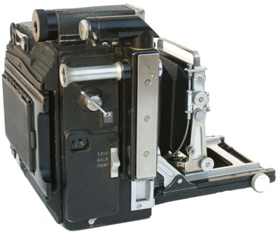 [Graflex Speed Graphic Side View]