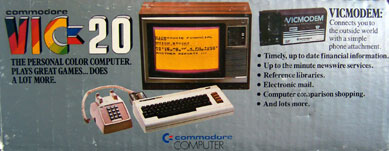 [Side of Commodore Vic 20 Box]