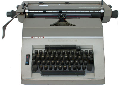 Vintage Modern Toys Typewriter junior Typet, Made in Japan 