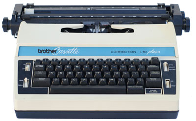[Brother Cassette L10 Plus 3 Correction Typewriter]