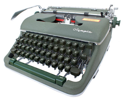 [Olympia SM-3 with Russian keyboard]